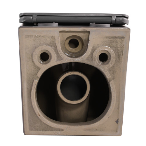 Унітаз підвісний Qtap Tern Ultra Quiet 520×345×325 мм, Stone grey, з сидінням Slim Duroplast / Soft-close / Quick Release QTTER26SG49000