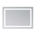Дзеркало Lidz Kubis (KU2) 1200х800 з LED-підсвічуванням Touch, з антизапітнінням, з диммером, рег. яскравості LDKUB120080049007