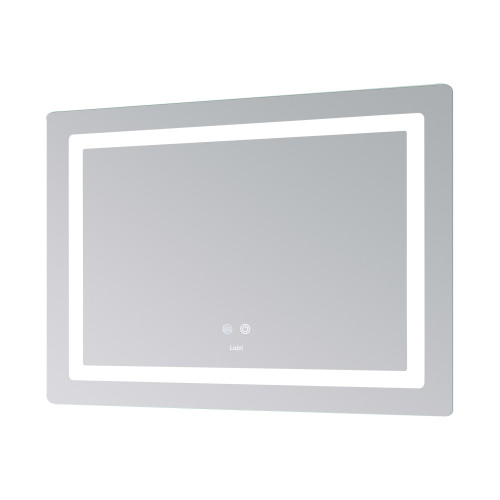 Дзеркало Lidz Kubis (KU2) 1200х800 з LED-підсвічуванням Touch, з антизапітнінням, з диммером, рег. яскравості LDKUB120080049007
