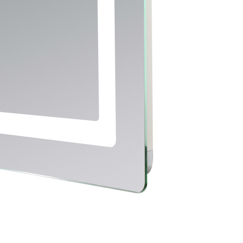 Дзеркало Lidz Kubis (KU2) 1200х800 з LED-підсвічуванням Touch, з антизапітнінням, з диммером, рег. яскравості LDKUB120080049007