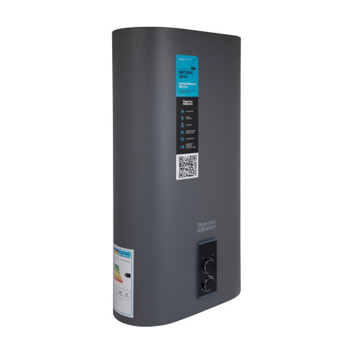 Водонагрівач електричний Thermo Alliance 50 л, Grey, вертикальний плоский, сухий ТЕН 2 кВт (0,8+1,2) DT50V20GPDD2G