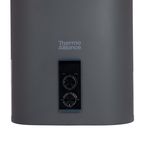 Водонагрівач електричний Thermo Alliance 80 л, Grey, вертикальний плоский, сухий ТЕН 2 кВт (0,8+1,2) DT80V20GPDD2G
