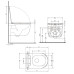 Унітаз підвісний Qtap Taurus Ultra Quiet 515×360×350 мм, White, з сидінням Slim Duroplast / Soft-close / Quick Release QTTAU26W49116