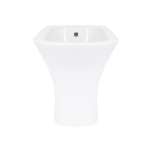 Біде для підлоги Qtap Presto Quadro 525×340×400 мм, White QTPRE29W49124