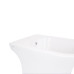 Біде для підлоги Qtap Presto Quadro 525×340×400 мм, White QTPRE29W49124