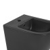 Комплект Qtap Robin Anthracite 3 в 1: унітаз підвісний Ultra Quiet + біде підвісне + накладна раковина QTROBAN49157