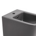 Комплект Qtap Tern Anthracite 3 в 1: унітаз підвісний Ultra Quiet + біде підвісне + накладна раковина QTTERAN49161