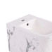 Комплект Qtap Tern Marble 3 в 1: унітаз підвісний Ultra Quiet + біде підвісне + накладна раковина QTTERMR49164