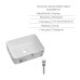 Комплект Qtap Tern Marble 3 в 1: унітаз підвісний Ultra Quiet + біде підвісне + накладна раковина QTTERMR49164