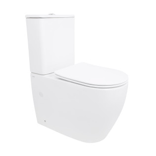 Унітаз для підлоги Qtap Evia Ultra Quiet 630×350×795 мм з сидінням Soft-close, White QTEVI27W49258
