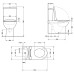 Унітаз для підлоги Qtap Arvin Ultra Quiet 630×350×795 мм з сидінням Soft-close, White QTARV27W49259