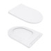 Унітаз для підлоги Qtap Arvin Ultra Quiet 630×350×795 мм з сидінням Soft-close, White QTARV27W49259