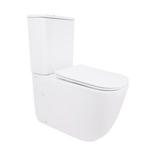 Унітаз підлоговий Qtap Aquarius Ultra Quiet 620×355×790 мм із сидінням Soft-close, White QTAQAW27W49262