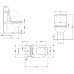 Унітаз підлоговий Qtap Aquarius Ultra Quiet 620×355×790 мм із сидінням Soft-close, White QTAQAW27W49262