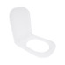 Сидіння для унітазу Qtap (Stork, Aquarius 630) 420x336x22 мм, White, з мікроліфтом, Slim Duroplast, Quick Release QTSC179W49263