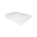Сидіння для унітазу Qtap (Stork, Aquarius 630) 420x336x22 мм, White, з мікроліфтом, Slim Duroplast, Quick Release QTSC179W49263