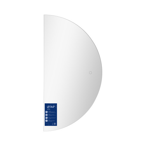 Дзеркало Qtap Taurus HR800 з LED-підсвічуванням Touch, з антизапотіванням, з димером, рег. темп. кольори (3000-6500K) QTTAUHR800