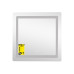 Дзеркало Lidz Kubis (KU2) 700х700 з LED-підсвічуванням Touch, з антизапітнінням, з диммером, рег. яскравості LDKU70070049288