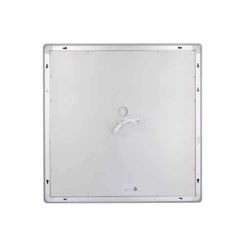 Дзеркало Lidz Kubis (KU2) 700х700 з LED-підсвічуванням Touch, з антизапітнінням, з диммером, рег. яскравості LDKU70070049288