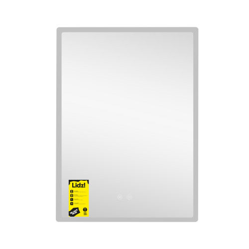Дзеркало Lidz Orion (OR2) 600х800 з LED-підсвічуванням Touch, з антизапітнінням, з диммером, рег. яскравості LDOR60080049292