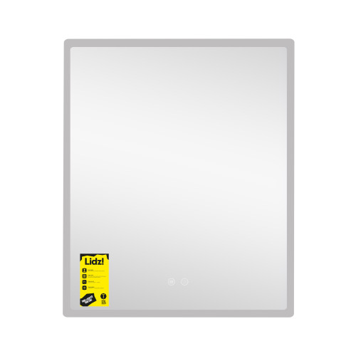 Дзеркало Lidz Orion (OR2) 700х800 з LED-підсвічуванням Touch, з антизапотіванням, з димером, рег. яскравості LDOR70080049293
