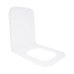 Сидіння для унітазу Qtap (Gemini 520) 448x357x38,5 мм, White, з мікроліфтом, Slim Duroplast, Quick Release QTSC179W49386