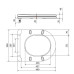 Сидіння для унітазу Qtap (Kolibri) 455×360×30 мм, White, з мікроліфтом Slim Duroplast, Quick Release QTST179W49488
