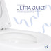 Унітаз підвісний Qtap Robin ML Ultra Quiet 490х365х325 мм, з сидінням Soft-close MagLock, White QTROBML26W49621