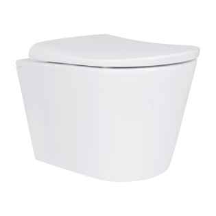Унітаз підвісний Qtap Scorpio ML Ultra Quiet 490×365×325 мм, з сидінням Soft-close MagLock, White QTSCOML26W49622