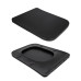 Унітаз підвісний Qtap Gemini Ultra Quiet 485×340×350 мм, Matt Black, з сидінням Slim Duroplast / Soft-close / Quick Release QTGEM28BLM50505