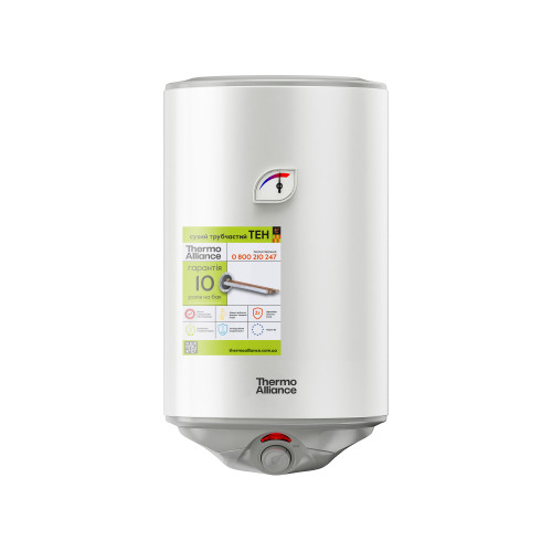 Електричний водонагрівач Thermo Alliance Spectra slim 30 л вертикальний, сухі ТЕНи 1,6 кВт, d 360 мм