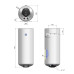 Електричний водонагрівач Thermo Alliance Spectra slim 80 л вертикальний, сухі ТЕНи 2,0 кВт, d 360 мм