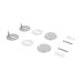 Сиденье для унитаза Qtap (Cardinal 620), White, с микролифтом Slim Duroplast, Quick Release QTSC179W50766