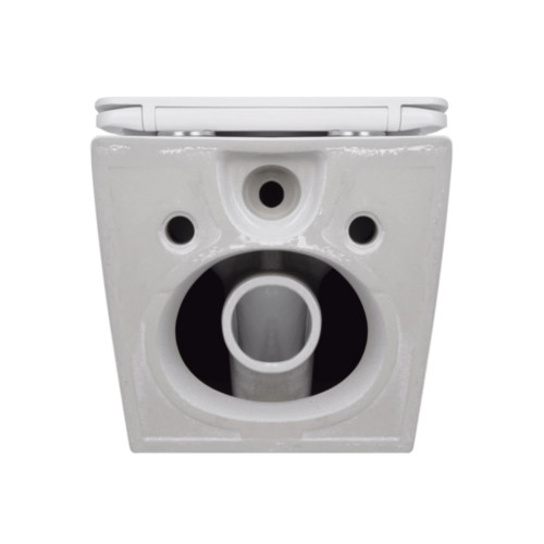 Готове рішення Qtap для ванної кімнати: підвісний унітаз Jay Rimless 485x360x320 + комплект встановлення Standard (кругла кнопка Chrome)