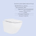 Готове рішення Qtap для ванної кімнати: підвісний унітаз Jay Rimless 485x360x320 + комплект встановлення Standard (кругла кнопка White)