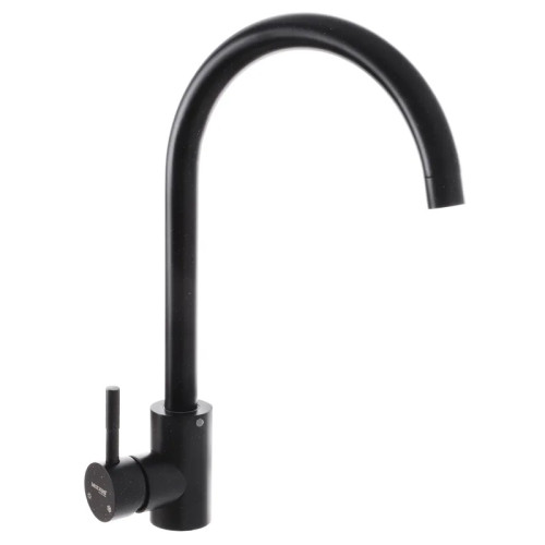 Змішувач для кухні MIXXUS SUS-011 BLACK з нерж. сталі SUS304 (Колір чорний) (SS0003)