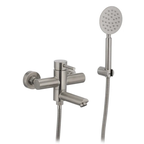 Змішувач для ванни MIXXUS SUS-009 EURO з нерж. сталі SUS304 (Колір нерж) (SS0017)