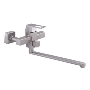 Змішувач для ванни MIXXUS FIT-006 EURO з нерж. сталі SUS304 (Колір нерж) (SS2820)