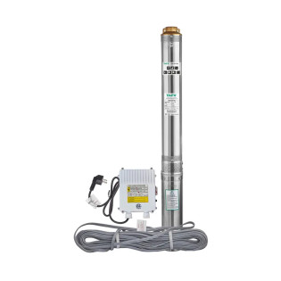 Насос скважинный центробежный Taifu 4STM 12/12+2M +пульт Н=75м, Q=16,2м3, P=2200Вт, каб.2м, 2