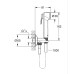 Готовый комплект для гигиенического душа из Tempesta-F Grohe Essence (UA111197000)