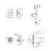 Комплект для гігієнічного душу Grohe Cubeo (UA11183243)