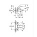 Набір змішувачів для ванної Grohe Cubeo (UA125246M243)