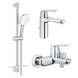 Набiр змiшувачiв 3 в 1 для ванни Grohe Eurosmart Cosmopolitan (UA126112M3)