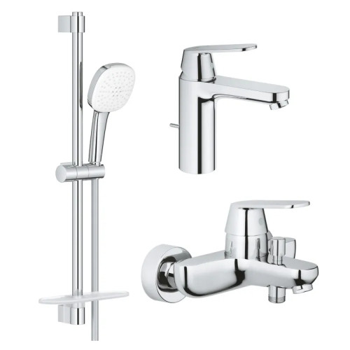 Набор смесителей 3 в 1 для ванны Grohe Eurosmart Cosmopolitan (UA126112M3)