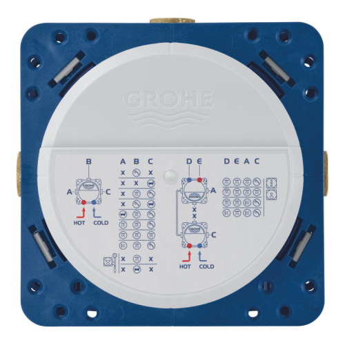 Набір для комплектації ванни та душу Grohe Grohtherm SmartControl із New Tempesta 250 (UA26415SC10)