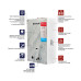 Газова колонка MIXXUS GWH-0510 BASIC GLASS димохідна 10 л/хв (панель зі скла) (WH0026)