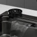Мойка Zerix ZH7548-SET-03 Nano-Black со встроенным смесителем из нерж. стали (ZM5577)