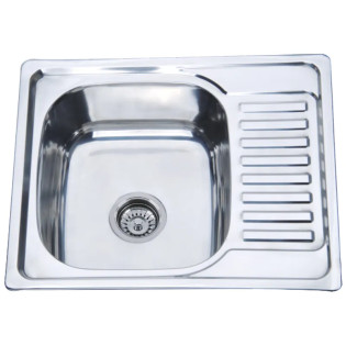 Мойка для кухни ZERIX Z5848-08-180D (decor) (ZM5595)