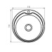 Мийка кухонна Zerix Z510-06-180MD (micro decor) (ZS0560)