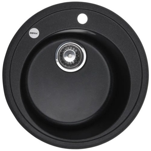 Мийка кухонна Zerix ZS-510R-13 Графітна (ZX4537)